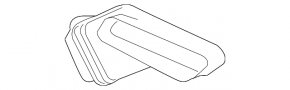 Air duct from the air intake, right Land Rover Range Rover Velar 18-25