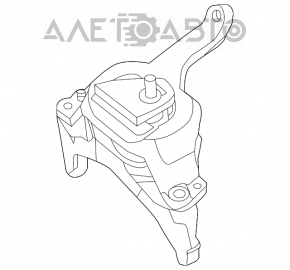 Right engine mount for Nissan Altima 13-18 2.5