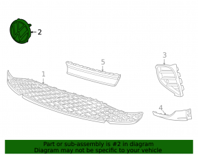 Volkswagen ID.4 21-25 grille emblem