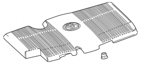 Toyota Prius 50 16-22 Engine Cover