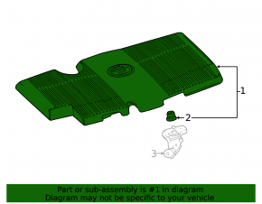 Toyota Prius 50 16-22 Engine Cover