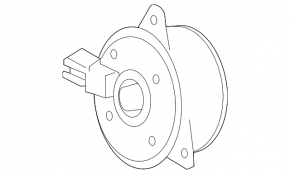 Right cooling fan motor for Lexus UX250h UX300h 19-26