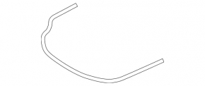 Mercedes W221 Front Hood Seal