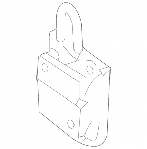 Lower front left door hinge VW CC 08-17