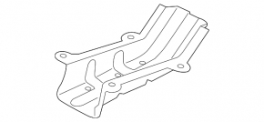 Axle protection Kia Forte 4d 14-18