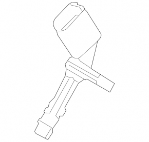ABS sensor rear left Audi A4 B8 08-16