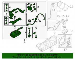 Air suspension compressor for Audi A8 13-18