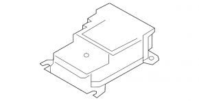 SRS airbag module, airbag computer, Audi E-Tron 19-23