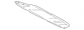Front bumper protection for Lexus RX400H 04-09