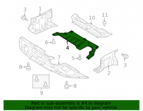 Engine protection Mitsubishi Outlander Sport ASX 10-