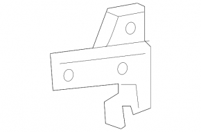 Front left wing bracket Lexus UX200 UX250h 19-
