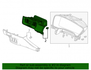 Left Front Panel Air Deflector for Honda Civic XI FE/FL 22-26