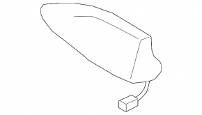 Antenna fin Subaru Outback 20-23