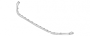 Hyundai Kona 22-23 front bumper lip
