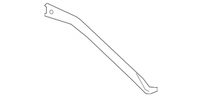 Front strut bar left Audi Q5 8R 09-17