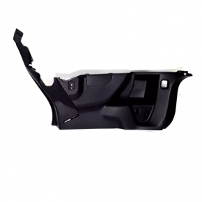 Left arch trim Subaru Forester 14-16 SJ black, for electric trunk door, worn, scratches
