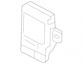 Parking sensor control unit Mercedes GLS-class X166 13-19