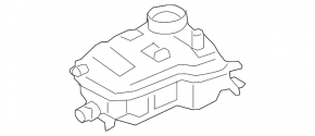 Mercedes X247 GLB 20-26 Coolant Expansion Tank with Cap