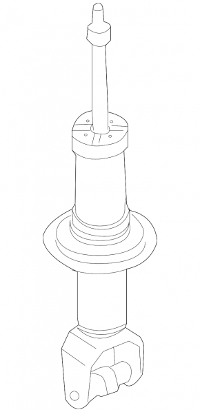 Subaru B10 Tribeca rear left shock absorber