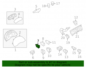 Nissan Leaf 11-17 stability control off button