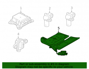 Occupant Sensor Volvo XC40 19-25