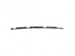 Rear left window molding mount Chrysler Pacifica 17- chrome