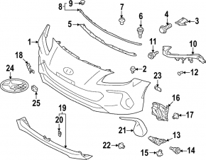 Subaru BRZ 22-26 Front Bumper Tow Hook Cap