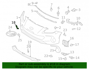 Subaru BRZ 22-26 Front Bumper Tow Hook Cap