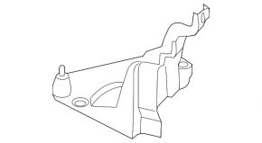 Bare 3-row heater housing for BMW X7 G07 19-26