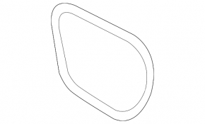 Front left fender liner hatch VW Touareg 11-17
