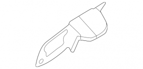 Plug outer handle front left Hyundai Sonata 20-23