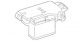 Mercedes Metris W447 16-23 underhood fuse box cover
