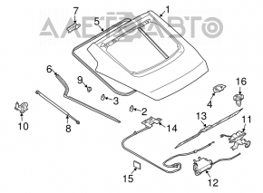 Nissan 350z Trunk Lid