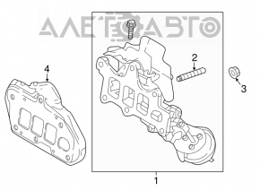 Mazda CX-9 Exhaust Manifold 16-23