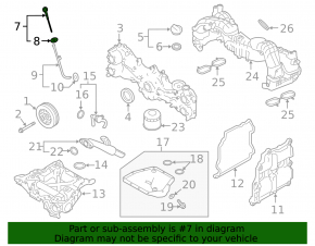 Subaru Ascent 2019-2020 2.4 Oil Dipstick