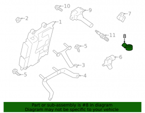 Knock Sensor Subaru Outback 20-23