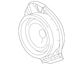 Buick Encore 13-20 Bose rear left door speaker