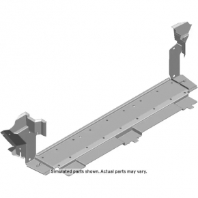 Lower radiator deflector for Chevrolet Equinox 22-24