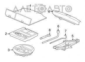 Jack handle Honda HR-V 16-22