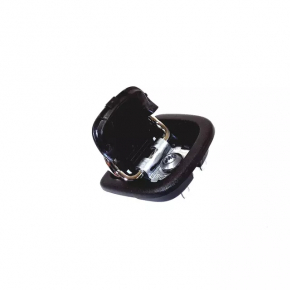 Audi A3 8V 15-16 4D trunk hook, black with chrome