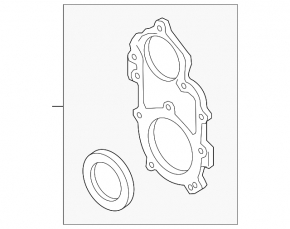 Front Engine Cover Audi Q7 4L 10-15
