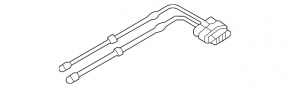 Volkswagen ID.4 foot lid opening sensors, wire 21-25