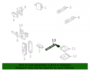 Volkswagen ID.4 foot lid opening sensors, wire 21-25