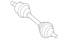 Front right axle shaft for Mercedes X164 GL W164 ML