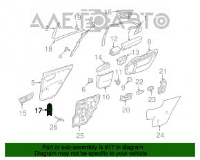 Mercedes W221 rear right window lift control