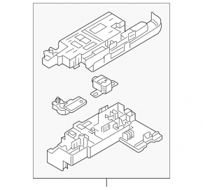 Positive battery terminal Volvo XC60 22-25 B5, B6