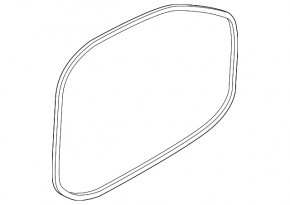 Door seal front left Volvo V90 17-22 usa