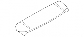 BMW X5 E70 07-13 Tailgate Spoiler