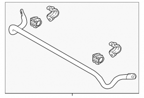 Rear stabilizer bar Kia Sportage 23-26 HEV FWD