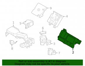 Battery distributor 12v rear BMW X5 G05 19-23